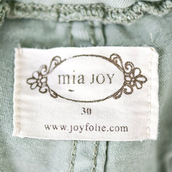 Joyfolie Brytny High-Waisted Denim in Ivy Green Size 30 (runs very small) - Picture 5 of 10